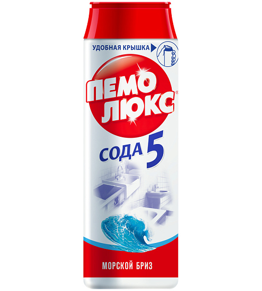 Средство чистящее Пемолюкс "Морской бриз", порошок, 480г