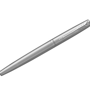Ручка перьевая Parker "Jotter Stainless Steel CT" 1,0мм, подарочная упаковка