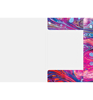 Папка для тетрадей на резинке Berlingo "Color Storm" А5+, 600мкм, с рисунком