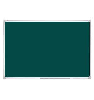 Доска магнитно-меловая OfficeSpace, 60*90см, алюминиевая рамка, полочка