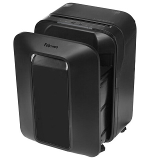 Уничтожитель (шредер) FELLOWES LX201, 5 уровень секретности, 2x12 мм, 12 листов, 22 л, черный, FS-50500
