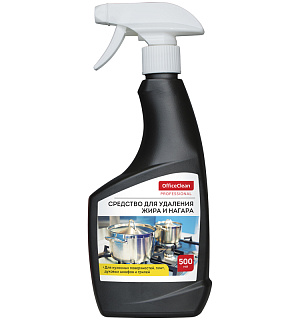 Средство чистящее OfficeClean Professional "Антижир", с курком, 500мл
