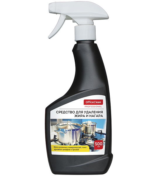 Средство чистящее OfficeClean Professional "Антижир", с курком, 500мл