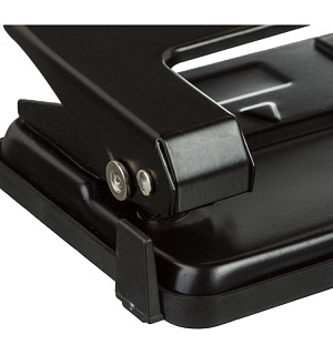 Дырокол Attache Economy до 20 листов, с линейкой, цвет черный