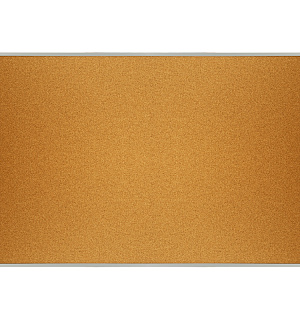 Доска пробковая OfficeSpace, 100*150см, алюминиевая рамка