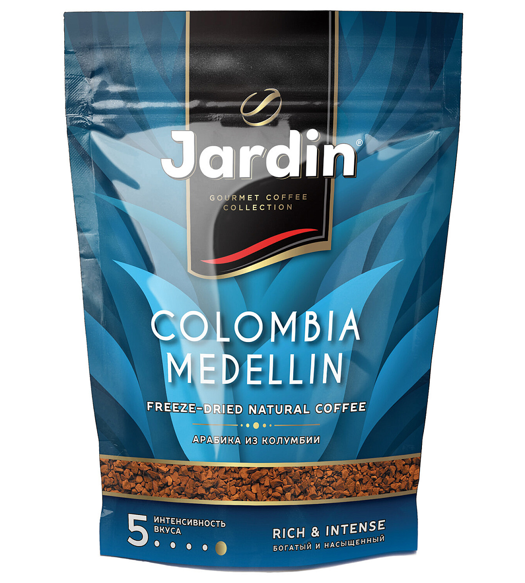 Кофе растворимый JARDIN "Colombia medellin", сублимированный, 150 г, мягкая упаковка