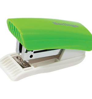 Мини-степлер №24/6, 26/6 Berlingo "Blitz" до 15л., пластиковый корпус, ассорти