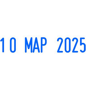 Датер автоматический мини S120 шрифт 3,8мм месяц букв.(аналог 4810)Colop