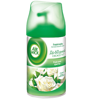 Сменный баллон для освежителя воздуха Airwick Freshmatic "Райские цветы", 250мл