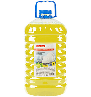 Средство для мытья посуды OfficeClean "Лайм", ПЭТ, 5л
