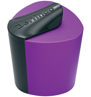 Точилка пластиковая Berlingo "Color Zone" 1 отверстие, контейнер, ассорти