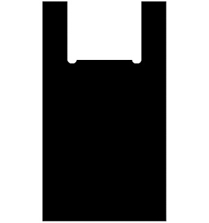 Пакет-майка OfficeClean 45+30*75см, 25мкм