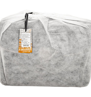 Портфель из натуральной кожи, 38х27х12 см, 2 отделения, замок с ключом, черный, 2-237