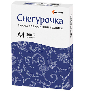 Бумага Снегурочка А4, Марка С, 500л.