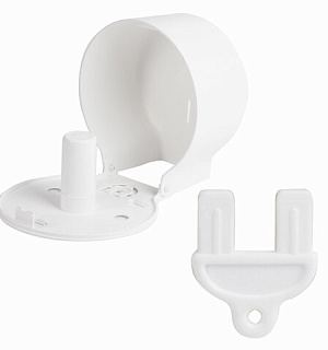 Диспенсер для туалетной бумаги LAIMA PROFESSIONAL ORIGINAL (Система T2), малый, белый, ABS, 605766