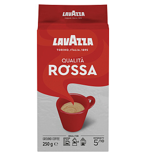 Кофе молотый LAVAZZA "Qualita Rossa", 250 г, 3580
