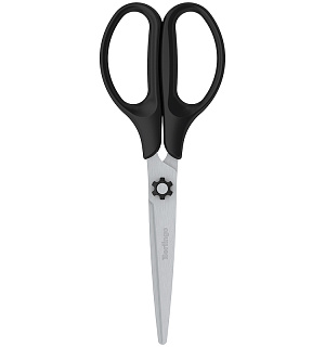 Ножницы Berlingo "Easycut 100" 20см, европодвес