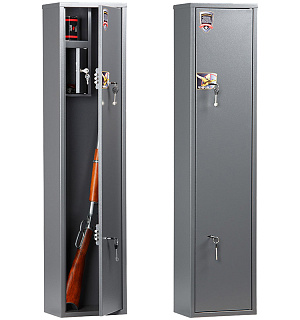 Сейф Aiko Чирок 1320 оружейный, 130*300*200мм, (2ключевых замка), с трейзером, 3 ствола (ПОД ЗАКАЗ)