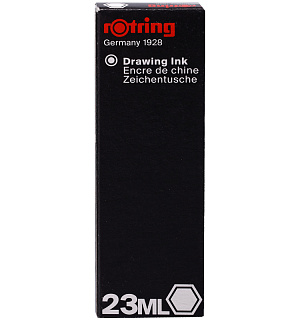 Чернила для изографа Rotring белые, 23мл, картон. упаковка