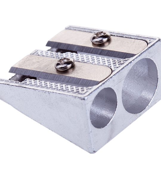 Точилка металлическая OfficeSpace 2 отверстия