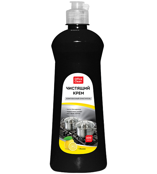 Средство чистящее OfficeClean Professional "Active lemon", крем , 600мл