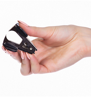 Антистеплер Berlingo "Blitz", с фиксатором, черный