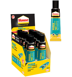 Клей Момент для лодок и ПВХ-изделий, 30мл, шоу-бокс