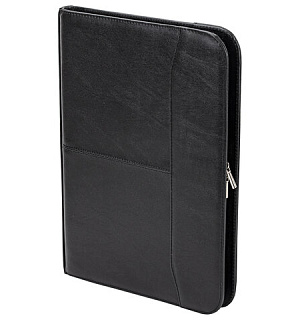 Папка из кожзаменителя на молнии, 8-038