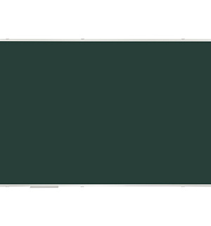 Доска магнитно-меловая OfficeSpace, 100*150см, алюминиевая рамка, полочка