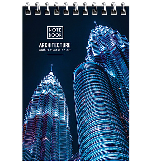 Блокнот А6 60л. на гребне ArtSpace "Путешествия. Architecture"