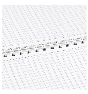 Блокнот А5 60л. на гребне MESHU "Сute memphis", пластиковая обложка