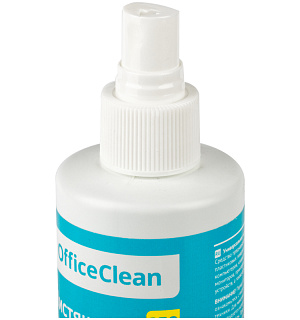 Чистящая жидкость-спрей OfficeClean для пластиковых поверхностей, компьютеров, телефонов, факс-аппаратов и другой оргтехники 250мл