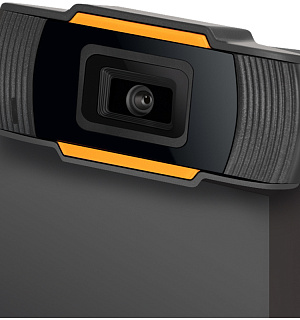 Веб-камера Defender G-lens 2579, 2 МП, 1280*720, встроенный микрофон, черный