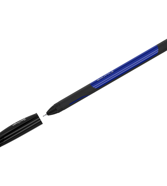 Ручка гелевая Berlingo "Shuttle" синяя, 0,5мм, игольчатый стержень