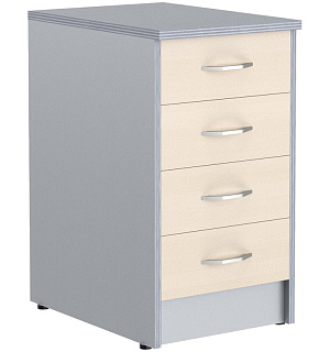 Тумба приставная Skyland Imago/Клен Металлик, 412*450*755, ТП-4