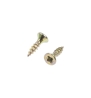 Саморезы универсальные желтые 2,5х10 ,25 шт