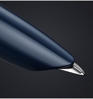 Ручка перьевая Parker "51 Midnight Blue CT" черная, 0,8мм, подарочная упаковка