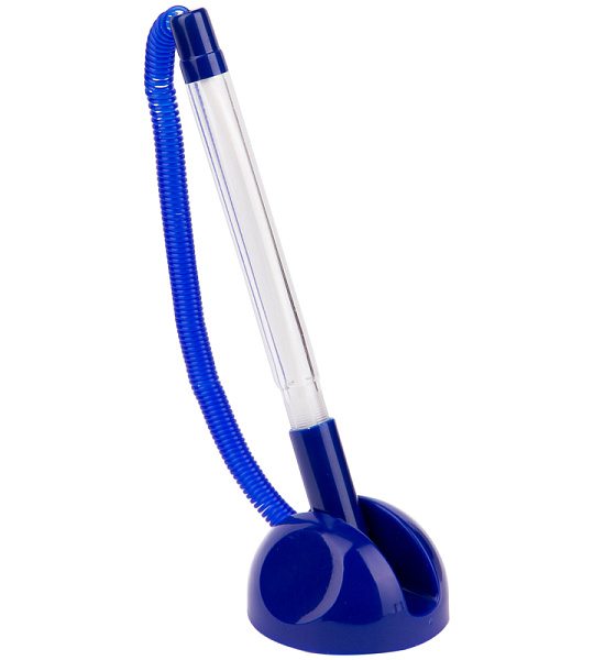 Ручка шариковая настольная OfficeSpace "Reception" синяя, 0,7мм, синий корпус