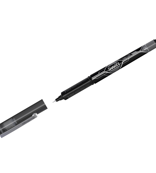 Ручка-роллер Berlingo "Swift" черная, 0,5мм