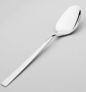 Ложка столовая «Астра», h=19,8 см, толщина 2,5 мм, цвет серебряный