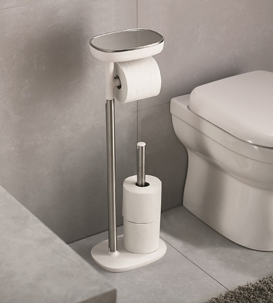 Держатель для туалетной бумаги с подносом EasyStore