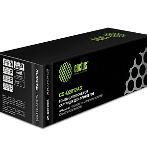 Картридж лазерный CACTUS (CS-Q2612AS) для HP LaserJet 1018/3052/М1005, ресурс 2000 страниц