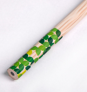 Карандаш ч/г Berlingo "Green Series" HB, шестигран., заточен., пластиковый, ассорти