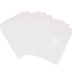 Пакет с клеевым краем OfficeSpace, 40*50+4см, БОПП, 25мкм