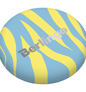 Ластик Berlingo "Zebra" круглый, термопластичная резина, 36*36*11мм