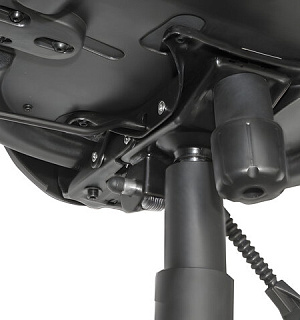 Кресло BRABIX "Saturn ER-400", с подголовником, комбинированное, черное/серое, 530871