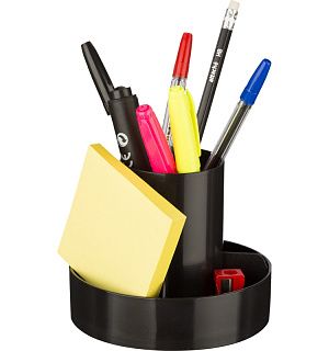 Набор настольный Attache Economy 10 предметов ОПТИМА черный