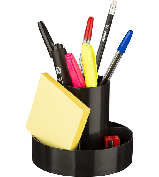 Набор настольный Attache Economy 10 предметов ОПТИМА черный