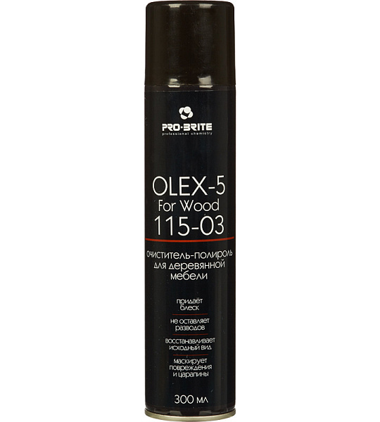 Профхим интерьер пена-полироль д/дер.мебели Pro-Brite/OLEX-5 For Wood, 0,3л
