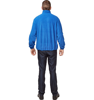 Спец.одежда летняя Толстовка флис (260 гр.) син.(XL)